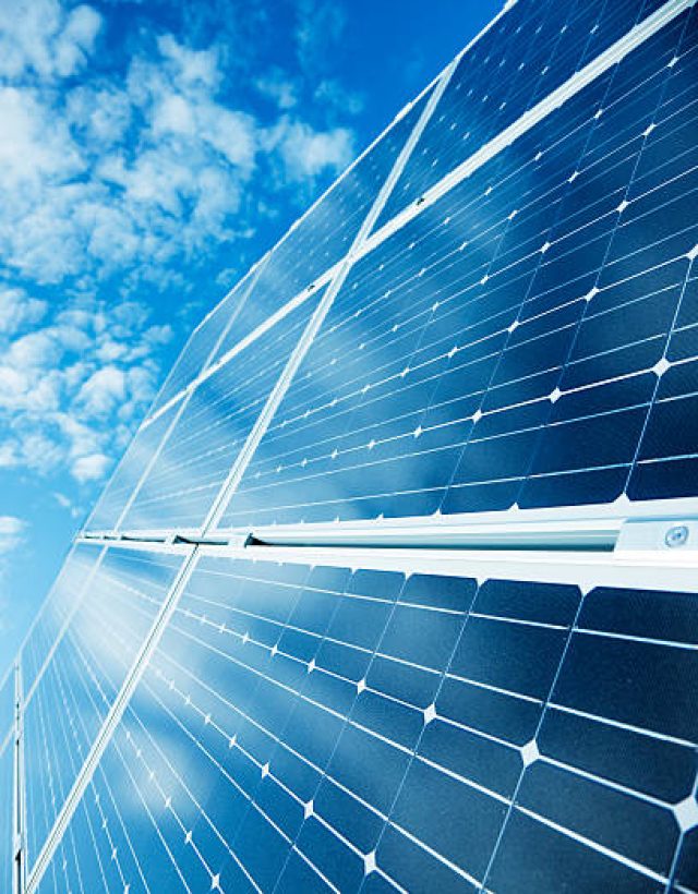 Photovoltaic solar panels for generating electricityClick here to view more related images: